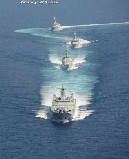 Gần đây, Trung Quốc đẩy mạnh biên chế tàu chiến mới cho Hạm đội Nam Hải và tăng cường tập trận tác chiến thực binh - bắn đạn thật trên Biển Đông răn đe vũ lực